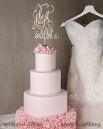 CAKE TOPPER wood wedding cake topper, wooden cake topper3