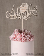 CAKE TOPPER wood wedding cake topper, lasercut wooden cake topper3