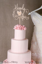 CAKE TOPPER wood cake topper, wooden cake topper3