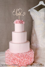 CAKE TOPPER wood cake topper, wooden cake topper3