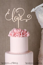 CAKE TOPPER wood cake topper, wooden cake topper3