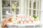 PLACE CARDS / TABLE CARDS Luxury Premium Glitter/ Gold/ Silver/ Rose Gold Elegant Geometric Copper Wedding Place Cards, Modern Name Tags for Your Wedding Tables, Unique Wedding Stationery, Copper foil printout, Custom Escort Cards9