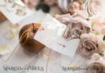 PLACE CARDS / TABLE CARDS Luxury Premium Glitter/ Gold/ Silver/ Rose Gold Luxury Gold Foil Wedding Place Cards, White Wedding Escort Card with Gold Twine, Romantic Place Cards, Table Name Cards, Modern Wedding Decor, Custom Place Card4
