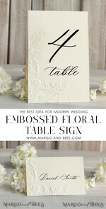 PLACE CARDS / TABLE CARDS Luxury Premium Glitter/ Gold/ Silver/ Rose Gold Elegant Embossed Ivory Wedding Place Cards, Small Table Cards, Tent Cards, Escort Cards, Name Cards, Ecru Table name cards, Personalized wedding decor, Editable Text4