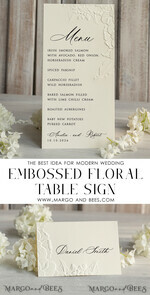 PLACE CARDS / TABLE CARDS Luxury Premium Glitter/ Gold/ Silver/ Rose Gold Elegant Embossed Ivory Wedding Place Cards, Small Table Cards, Tent Cards, Escort Cards, Name Cards, Ecru Table name cards, Personalized wedding decor, Editable Text4