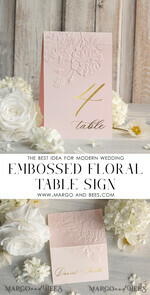 PLACE CARDS / TABLE CARDS Luxury Premium Glitter/ Gold/ Silver/ Rose Gold Elegant Embossed Blush Wedding Place Cards, Small Table Cards with Gold Foil Border, Tent Cards, Escort Cards, Name Cards, Ecru Table name cards, Personalized wedding decor, Editable Text6