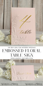 PLACE CARDS / TABLE CARDS Luxury Premium Glitter/ Gold/ Silver/ Rose Gold Elegant Embossed Blush Wedding Place Cards, Small Table Cards with Gold Foil Border, Tent Cards, Escort Cards, Name Cards, Ecru Table name cards, Personalized wedding decor, Editable Text3