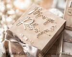 RINGTRÄGERBOXEN & KISSEN Samtkästchen für den Trauungszeremonie Beige Pink Goldene Samt Hochzeitsringbox für die Zeremonie, Ringbox für die Hochzeitszeremonie 3 Ringe Samt, Boho Glam Hochzeitsringboxen für ihn und sie, Luxus Samt Ringbox doppelt in benutzerdefinierten Farben.18