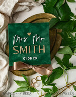 RINGTRÄGERBOXEN & KISSEN Samtkästchen für den Trauungszeremonie Grüne goldene Samt-Ringbox für die Zeremonie, Ringbox für die Hochzeitszeremonie mit 3 Ringen aus Samt, Boho Glam Hochzeitsringboxen für ihn und sie, luxuriöse Samt-Ringbox doppelt in benutzerdefinierten Farben.16