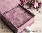 RINGTRÄGERBOXEN & KISSEN Samtkästchen für den Trauungszeremonie Ringbox für die Hochzeitszeremonie 3 Ringe, Blush Pink Goldenen Samt Hochzeitsringbox für die Zeremonie, Boho Glam Hochzeitsringboxen für ihn und sie, Luxuriöse Samt-Ringbox doppelt, kundenspezifische Farben.13