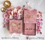RINGTRÄGERBOXEN & KISSEN Samtkästchen für den Trauungszeremonie Personalisierte Hochzeitsbox für ihn und sie, handgemachtes Hochzeitsringkissen • Luxuriöses Ringträgerkissen • Individuelles Glamour-Ringträgerkissen12