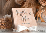 RING BEARER BOXES & PILLOWS Velvet ring box for wedding ceremony Beige White velvet Wedding Ring Box for ceremony, Nude Ring Box for Wedding Ceremony 3 rings velvet, Boho Glam Wedding Ring Boxes his hers, Luxury Velvet Ring box double Custom Colors18