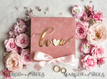 RING BEARER BOXES & PILLOWS Velvet ring box for wedding ceremony Ring Box for Wedding Ceremony 3 rings, Blush Pink Golden velvet Wedding Ring Box for ceremony ceremony velvet, Glamour Wedding Ring Boxes his hers, Luxury Velvet Ring box double Custom Colors11