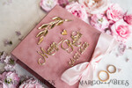 RING BEARER BOXES & PILLOWS Velvet ring box for wedding ceremony Blush Pink Golden velvet Wedding Ring Box for ceremony, Ring Box for Wedding Ceremony 3 rings velvet, Boho Glam Wedding Ring Boxes his hers, Luxury Velvet Ring box double Custom Colors9