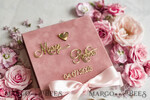 RING BEARER BOXES & PILLOWS Velvet ring box for wedding ceremony Ring Box for Wedding Ceremony 3 rings, Blush Pink Golden velvet Wedding Ring Box for ceremony, Boho Glam Wedding Ring Boxes his hers, Luxury Velvet Ring box double Custom Colors8
