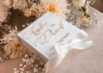 RING BEARER BOXES & PILLOWS Velvet ring box for wedding ceremony Pure White Ring Box for Wedding Ceremony 3 rings, White Golden velvet Wedding Ring Box for ceremony, Glamour Wedding Ring Boxes his hers, Luxury Velvet Ring box double Custom Colors24