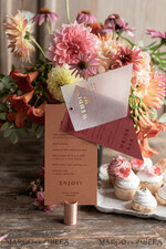 MENU & PROGRAMS glitter/ luxury premium Unique Geometric Wedding Menu Cards, Terracotta And Vellum Wedding Dinner Menu, Red and Copper Wedding Menu Cards, Gold Foil Menu With Vellum, Chic Modern Cards2