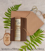 Wedding invitations online, custom magnet stationery11