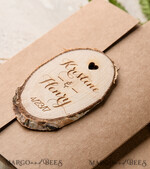 Personalised Wedding invitations, fridge magnet invites6