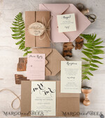 The wedding invitations card, personalized magnet stationery5