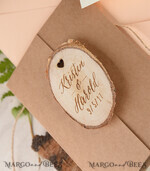 HOCHZEITS EINLADUNGEN mit Magneten  
 Hochzeitsinvitationen Designs, Holzmagnet Einladungen12