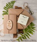 Elegant Wedding invitations, personalized magnet stationery7