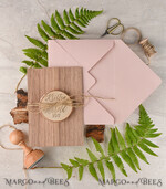 HOCHZEITS EINLADUNGEN mit Magneten  
 Hochzeitskarten in individuellen Farben, personalisierte Magnet-Stationery11