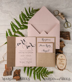 Wedding invitations custom, fridge magnet invites7