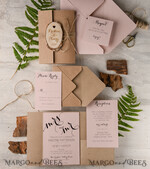 Wedding invitations custom, fridge magnet invites7