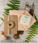 Wedding invitations custom colors, magnet invites7