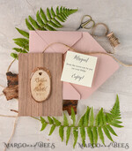 HOCHZEITS EINLADUNGEN mit Magneten  
 Hochzeitsinvitationen-Set, maßgeschneiderte Magnet-Stationery10