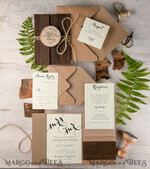 Exceptional wedding invitations, magnet invites7