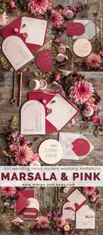 WEDDING INVITATIONS Modern Invites Floral Cards  Geometric wedding invitations, geometric wedding cards, red wedding cards, marsala wedding invitations, red wedding invitations, ivory wedding invitations, red and ivory wedding invitations, ivory wedding stationery, ivory wedding accessories, oval wedding invitations, circle wedding cards, circle cards, ecru wedding invitations, modern wedding invitations, floral wedding invitations, elegant wedding invitations, vellum, vellum envelope12