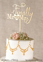 TORTENDEKORATION  
 Gold
 Topper, eleganter Kuchentopper3