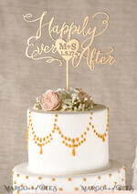 CAKE TOPPER gold cake topper, golden cake topper3