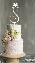 CAKE TOPPER gold wedding cake topper, gold cake topper5