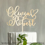 CAKE TOPPER gold topper, elegant cake topper3
