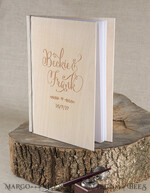 WEDDING GUEST BOOKS Rustic Wooden Engraved PhotoAlbum Wedding guestbook for polaroids, Boho Instax Wedding Book  Wooden Instax Photo Booth Album4