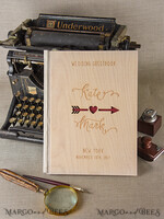 WEDDING GUEST BOOKS Rustic Wooden Engraved PhotoAlbum Presonalised Wedding Guest Book, Rustic Instant Photo Book  Wood Wedding Photo Guestbook6