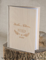 WEDDING GUEST BOOKS Rustic Wooden Engraved PhotoAlbum Rerto wedding guestbook, Boho Instax Wedding Book  Wooden Instax Photo Booth Album4