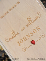 WEDDING GUEST BOOKS Rustic Wooden Engraved PhotoAlbum Wedding guestbook for polaroids, Boho Instax Wedding Book  Wooden Instax Photo Booth Album5