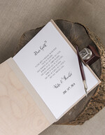 WEDDING GUEST BOOKS Rustic Wooden Engraved PhotoAlbum Presonalised Wedding Guest Book, Boho Instant Photo Book  Wooden Instax Wedding Photo Guestbook4