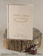 WEDDING GUEST BOOKS Rustic Wooden Engraved PhotoAlbum Preonalised wedding Guestbook, Boho Instant Photo Book  Wooden Instax Wedding Photo Guestbook6