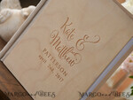 WEDDING GUEST BOOKS Rustic Wooden Engraved PhotoAlbum Rerto wedding guestbook, Boho Instax Wedding Book  Wooden Instax Photo Booth Album2