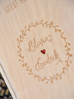 WEDDING GUEST BOOKS Rustic Wooden Engraved PhotoAlbum Wedding guestbook for polaroids, Boho Instax Wedding Book  Wooden Instax Photo Booth Album5