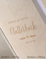 WEDDING GUEST BOOKS Rustic Wooden Engraved PhotoAlbum Rerto wedding guestbook, Rustic Instant Photo Book  Wood Wedding Photo Guestbook4