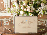WEDDING GUEST BOOKS Rustic Wooden Engraved PhotoAlbum Preonalised wedding Guestbook, Rustic Instant Photo Book  Wood Wedding Photo Guestbook4