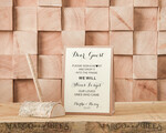 Preonalised wedding Guestbook, alternative5