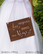 FLOWER GIRL / Page Boy SIGNS rustic Personalised wood wedding sign, Wooden Page boy sign, Wood Engraved flower girl sign, flower girl wedding day sign, rustic wedding decor for flower girl, daddy here comes mummy, here comes the bride3