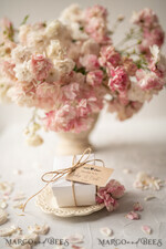 wedding favors, personalized boxes for cupcake20